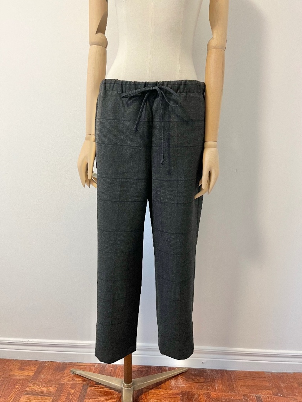 Cropped fleece pant